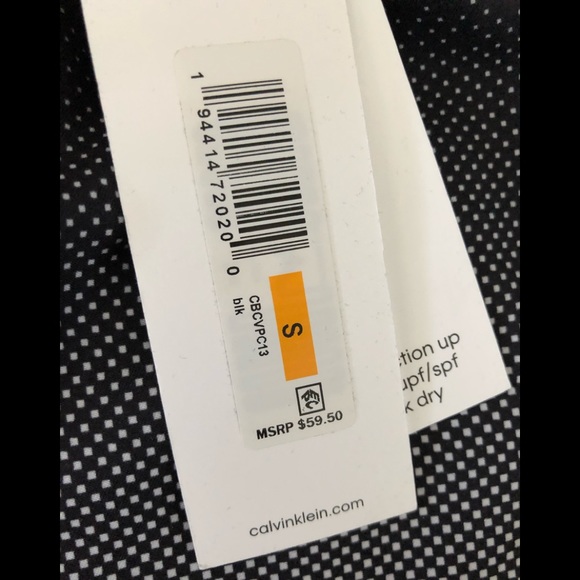 Calvin Klein. Size S . VOLLEY / SWIM SHORTS - Picture 2 of 5